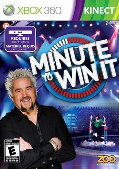 an image of a man with his arms crossed in front of him and the words minute to win it