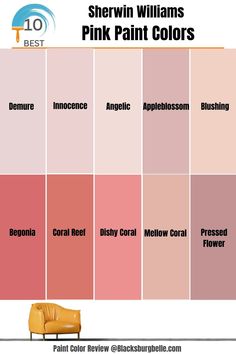 sheryln williams pink paint colors