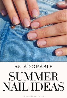 As someone who adores experimenting with nail designs, I understand the struggle of finding the perfect summer look for short nails. Fear not, because in this blog post, I'll be sharing a bunch of creative and eye-catching nail designs tailored specifically for shorter nails. Whether you're into vibrant hues, minimalist patterns, or intricate detailing, there's Manicure Ideas Vacation, Gel Nail Paint Ideas For Short Nails, Nail Designs Small Nails Simple, Short Nails For Beach Vacation, Simple Fun Nails Short, Simple Gel Nails Spring, Vacation Manicure Short Nails, Short Classy Summer Nails, Short Round Classy Nails