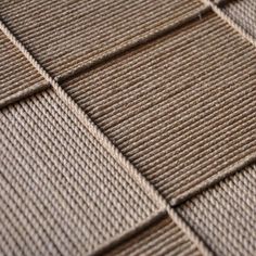 close up view of brown woven material