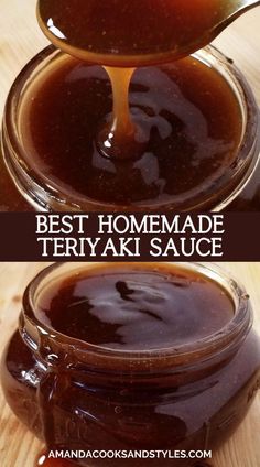 the best homemade teriyaki sauce in a jar