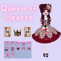 Dti Queen Of Hearts Outfit Ideas, Queen Of Hearts Dress To Impress No Vip, Dress To Impress Outfits Queen Of Hearts, Dress To Impress Theme Queen Of Hearts, Queen Of Hearts Dti Outfit, Queen Of Hearts Outfit Dress To Impress, Queen Of Hearts Dress To Impress, Queen Of Hearts Makeup