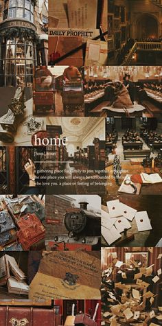 the collage shows many different types of items in this photo, including boxes and other things