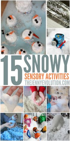 snow activities for kids that are fun and easy to do with the winter season is here