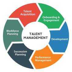 the talent management wheel is shown