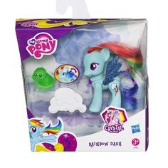 the little pony toy is in its packaging