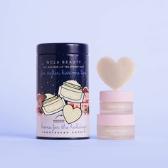 A cozy shortbread lip care set - the perfect holiday and Christmas stocking stuffer with a $40 value with an MSRP of $24! Get mistletoe kiss ready with this intense, natural and vegan lip treatment duo in a delicious, cozy shortbread scent. Sugar, Sugar lip scrub gently exfoliates, hydrates and brightens, while Balm Babe lip balm intensely soothes and nourishes lips. Each set comes with a silicone lip scrubber for use with Sugar Sugar lip scrub. Holiday Lip, Mistletoe Kiss, Sweet Lips, Vegan Lip Balm, Lip Scrubs, Lip Cosmetics, Sugar Lip Scrub, Sugar Sugar, Sugar Lips