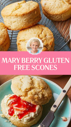 Mary Berry Gluten Free Scones Gluten Free Fair Food, Gluten Free Tea Biscuits, Gluten Free Scones Easy, Gluten Free Scones Recipe, Gf Scones, Best Gluten Free Flour, Dairy Free Scones, Gluten Free Scones