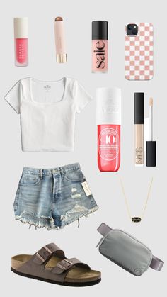 Clothes Layout, Freshman Outfits, Preppy Summer Outfits, Casual School Outfits, Trendy Summer Outfits, Easy Trendy Outfits