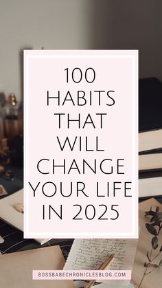 2025 is just around the corner, and it’s the perfect time to think about making lasting changes in your life. In this post, we share 100 powerful habits that will help you build a healthier, more productive, and more confident you. From simple daily routines to mindset shifts that can change everything, these habits are designed to set you up for success, happiness, and growth throughout the year. Ways To Better Yourself, Good Habits To Start, Habits To Improve Your Life, Habits To Start, Life Changing Habits, Becoming A Better You, Personal Growth Plan, Personal Development Plan, Success Habits