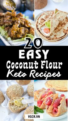 20 easy coconut flour keto recipes