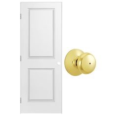 Add a defining element to any space with familiar designs and timeless appeal of the Schlage Plymouth Bright Brass Privacy Door Knob with Masonite Traditional 30-in x 80-in 2-panel Square Hollow Interior Door set. For more than 100 years, Schlage has been turning homes into havens. With distinctive hardware, it's designed to match your style and protect what matters most. Choose from high-quality interior door knobs and levers with various functions and trust your home to Schlage. With this upgr Interior Door Knobs, Privacy Door, Door Sets, What Matters Most, Door Knob, Interior Door, Door Knobs, Plymouth, Doors Interior