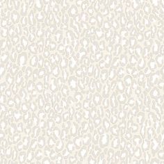 Sample Leopard Print Wallpaper in Ivory/Cream Leopard Print Wallpaper, Upstairs Downstairs, Wallpaper Warehouse, Cream Tones, Neutral Prints, Burke Decor, Print Wallpaper, Fabric Samples, Repeating Patterns