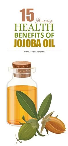 Top 15 Health Benefits of Jojoba Oil Jojoba Oil Makeup Remover, Coconut Oil Eyebrows, Jojoba Oil For Skin, Benefits Of Jojoba Oil, Facial Serum Diy, Homemade Organic Skin Care, Jojoba Oil Skin, Jojoba Oil Hair, Jojoba Oil Benefits