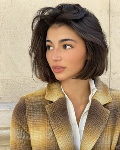 Bob Round Face Fine Hair, Short Dark Haircuts, Short French Bob, 2024 Haircut, Italian Bob, Haircut Bob, French Bob, Hair Things