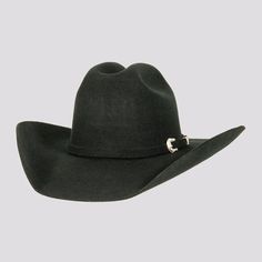 Cattleman Black | Womens Felt Black Cowgirl Hat offers timeless Western style with a bold black finish. The felt band and buckle detailing make it a perfect statement piece for sunny outdoor adventures. Material: Midweight Felt Wool Shape: Cattleman Trim: Felt Band with Three Pieces Buckle Brim Size: 4” Crown Height: 4 1/2” Sweatband: AHM Velcro Imported Felt Cowgirl Hat, Black Felt Cowboy Hat, Ranch Hat, Straw Cowgirl Hat, White Cowboy Hat, Brown Cowboy Hat, Felt Cowboy Hat, Cowboy Hat Bands, Hats For Big Heads