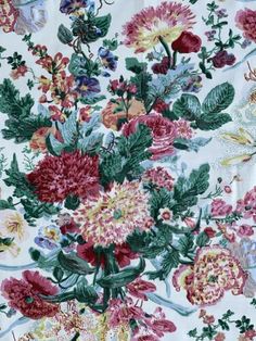 an image of a floral print fabric