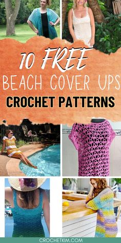 the top 10 free beach cover up crochet patterns