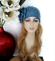 Crochet Mini Hats One Size, Winter Crochet Hat Headband, Crochet Hat Women, Women Winter Hats, Hats Crochet, Crochet Women, Womens Hats, Women Hats, Womens Hat