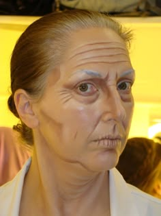 Old Man Makeup, Old Lady Makeup, Haunted House Makeup, Plain Makeup, Small Stage, Aging Makeup, Face Paint Makeup