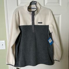 New With Tags. Size 1x, Gray And Cream Columbia, Sweatshirts Hoodie, Womens Tops, Grey, Women Shopping