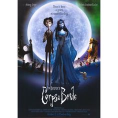 Tim Burtons Corpse Bride Movie Poster (11 x 17) - Item MOV309879 Image 1 Corpse Bride Poster, Tim Burton's Corpse Bride, Movie Drinking Games, Corpse Bride Movie, Jack Y Sally, The Corpse Bride, Marla Singer, Tim Burton Corpse Bride, Tim Burton Films