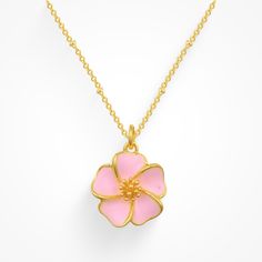 Honolulu Necklace Preppy Jewelry, Pretty Jewelry Necklaces, Flower Charm Necklace, Jewelry Accessories Ideas, Summer Necklace, Hibiscus Flower, Jewelry Lookbook, Cheap Jewelry, Jewelry Inspo