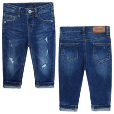 About KIDSCOOL SPACE KIDSCOOL SPACE is a professional kids jean manufacturer & seller over decades,we made a large quantity many kinds of good quality and popular jean clothes every year This is a cute and classic Jean and it will make your baby the cutest one. The size below is just a guidance , please kindly consider your actual needs and choose a correct size,thank you for your attention ,have shopping fun! How to choose apparel size? Detail sizes: 1inch=2.54cm Size 12-18 Months: Pants length:16.9 in 1/2Waist:9.8 in 1/2Hip:11.8 in Recommended height:31.3-33.6 in Size 18-24 Months: Pants length:18.1 in 1/2Waist:10.2 in 1/2Hip:12.2 in Recommended height:33.6-35.9 in Size 2-3 Years: Pants length:20.0 in 1/2Waist:10.6 in 1/2Hip:12.5 in Recommended height:35.9-38.2 in Size 3-4 Years: Pants l Boys Ripped Jeans, Jean Clothes, Popular Jeans, Ripped Denim Jeans, Ripped Denim Pants, Denim Jeans Ripped, Baby Girl Boy, Jeans Kids, Classic Jeans