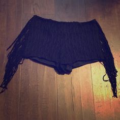 Hippie Love Crochet Fringe Shorts In Black. Shorts Are Low Rise And Stretchy. Shorts Have Fringe Hanging From Both Sides. Shorts Are Brand New With Tags And Have Never Been Worn. From Smoke Free Home. Will Consider Reasonable Offers. Black Bottoms With Built-in Shorts For Festival, Black Bohemian Bottoms For Night Out, Bohemian Black Bottoms For Night Out, Black Fringed Bottoms For Night Out, Black Fringe Bottoms For Night Out, Bohemian Black Shorts For Festival, Bohemian Black Festival Shorts, Stretch Black Bottoms With Fringe, Black Stretch Bottoms With Fringe