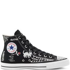 Sean Pablo, Dylan Rieder, Aesthetic Shoes, White White, Custom Shoes, Converse High Top Sneaker, Converse Chuck Taylor High Top Sneaker, Chuck Taylor, High Top