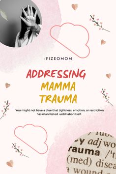 If Mama Trauma has been on your mind… here are some resources that can help you prepare for your upcoming delivery. Difficult Relationship, Prenatal Workout