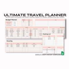 the ultimate travel planner for travelers