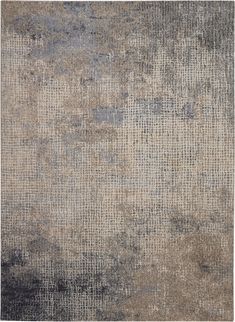 kathy ireland Home Moroccan Celebration 7'10 x 10'6 Ivory/Grey Contemporary Indoor Rug Rug kathy ireland Home Nourison Rugs, Contemporary Color Palette, Ireland Homes, Kathy Ireland, Decorating Styles, Moody Blues, Shades Of Beige, Grid Design, High Fashion Home