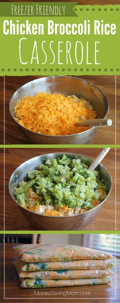 chicken broccoli rice casserole is an easy and delicious side dish for dinner