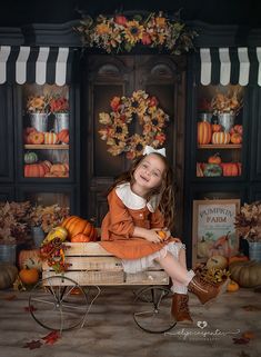 In Studio Fall Photoshoot, Fall Photoshoot Indoor, Fall Photography Set Up, Fall Backdrops For Pictures Indoor, Indoor Fall Photoshoot, Fall Photo Set Up Ideas, Dark Cobblestone, Fall Store Displays, Cobblestone Floor