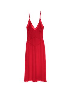 Chic Viscose Slip Dress For Daywear, Elegant Sheer Slip Dress For Daywear, Elegant Sheer Slip Dress For Date Night, Chic Sheer Slip Dress For Date Night, Feminine Summer Night Slip Dress, Spring Sheer Silk Slip Dress, Summer Silk Slip Dress For Daywear, Fitted Slip Dress For Summer Nights, Silk Slip Dress For Summer Daywear