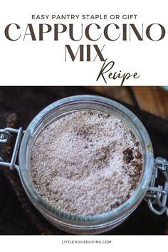 cappuccino mix recipe homemade Homemade Coffee Mix Recipe, Christmas Coffee Mix Recipe, Dry Coffee Mix Recipes, Make A Mix Recipes, Homemade Drink Mixes, Cocoa Mix Recipe Homemade, Best Instant Coffee Recipes, Diy Mixes Recipes, Homemade Mixes Recipes