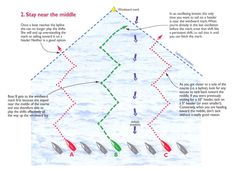 a diagram showing how to use the middle