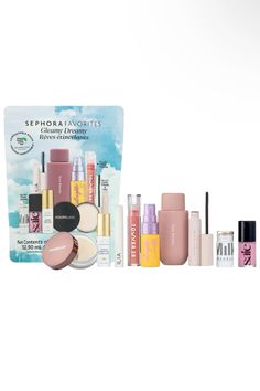 Sephora Sets 2024, Sephora Favorites Sets 2024, Sephora Favorites Sets, Sephora Sets, Sephora Set, Milk Makeup Highlighter, Dreamy Makeup, Hydrating Setting Spray, Sephora Gift