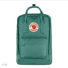 Fjallraven 15” Kanken Frost Green Backpack New With Tags, Never Used Color: Frost Green Retail Price: $120 Laptop One Size Backpack #Kanken #Backpack #Bag #Purse #Fjallraven Mochila Fjallraven Kanken, Popular Backpacks, Fjällräven Kånken, Kanken Mini, Small Travel Bag, Green Backpacks, Laptop Rucksack, Laptop Pocket, Kanken Backpack