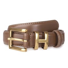 PRICES MAY VARY. 【Classic Design】： A great looking belt, which contains enough details and fashion elements. It adds fun to your clothes! 【Exquisite Workmanship】： The belt is 100cm/40inch long and 2.3cm/ 0.9inch wide. Sophisticated soft leather material with smooth and durable edges. This woman's belt has a buckle that makes it super easy&keep the design intact! 【Fashion Accessories】：The simple and fashionable design of this elegant belt. It is an indispensable and perfect accessory in every lad Belt With Jeans, Elegant Belt, Fashion Elements, Branded Belts, Classic Style Women, Classic Metal, Artificial Leather, Metal Buckles, Belts For Women