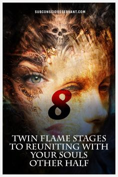 the poster for twin flame stages to reuniting with your soul's other half