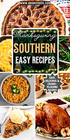 the southern easy recipes cookbook is on display in this photo, and it's all ready to be eaten