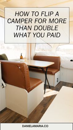 a camper for more than double what you paid