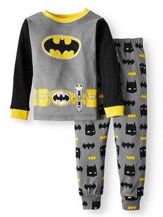 Product Description Toddler boys will love wearing this BATMAN super hero pajamas! This sleepwear set is 100% cotton and snug fitting, buy a size up if necessary. Includes one long sleeve top and bottom. PJ set has Batman graphics any little boy will love. Available in toddler sizes 2T.    Shipping       Orders are typically shipped on the next business day after the receipt of payment. The shipment should arrive in 3-5 business days, excluding holidays. We ship globally using eBay's Global Shipping Program. The sold item is sent to the U.S. shipping center in Kentucky and shipped from there to the rest of the world. Canada and International Shipping: Any additional taxes or customs fees that the customer's home country may charge are the sole responsibility of the customer. .   Payment Op