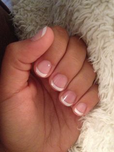 Shellack Nails #nails #frenchtip #natural Colors Nails, Fun Nail Colors, French Colors, Pretty Acrylic Nails, Creative Nails, Girly Stuff, Nails Nails, French Nails, Swag Nails