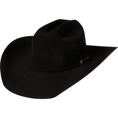 Classic High Crown Top Hat For Country Events, Black High Crown Hat For Country Events, Black Wool Hat Band For Rodeo, Black Wool Rodeo Hat, Black Wool Hat For Rodeo, Classic Black Hat Bands For Ranch, Black Wool Felt Hat For Rodeo, Black High Crown Fedora For Rodeo, Classic Black Felt Hat For Formal Occasions