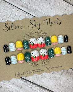 Back To School Toenails, Nails For Teachers Back To School, Back To School Pedicure Designs, Preschool Nail Designs, Prek Teacher Nails, Teacher Nails Short, Crayon Nail Art, Cute Back To School Nails For Kids, Math Nail Art