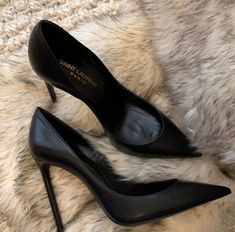 Dr Shoes, Ysl Heels, By Any Means Necessary, Classy Shoes, Saint Laurent Paris, Saint Laurent Shoes