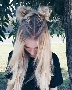 33 Cool Braids Festival Hairstyles Boxer Braids Hairstyles, Gorgeous Braids, Cool Braids, Festival Hair, Ombre Hair, Braid Styles, Summer Hairstyles, Hair Hacks